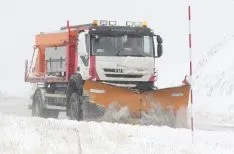 Una imagen de la nevada este miércoles en Tierras Altas./SN