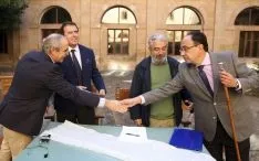 Una imagen de la jornada de aniversario este miércoles. / SN