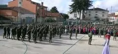 El acto central en el colegio de Navaleno./Subdelg.