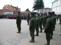 El acto central en el colegio de Navaleno./Subdelg.