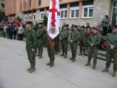 El acto central en el colegio de Navaleno./Subdelg.