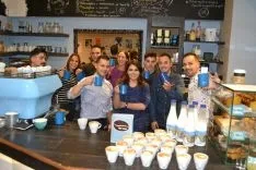 Héctor Hernández y Javier Carrión en Enjoy Coffee