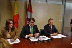 El Consejero de Fomento y Medio Ambiente en Soria