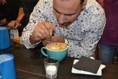 Héctor Hernández y Javier Carrión en Enjoy Coffee