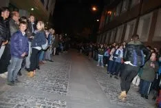 Imagen de la noche de Las Ámimas 2016. / SN