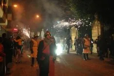 Imagen de la noche de Las Ámimas 2016. / SN