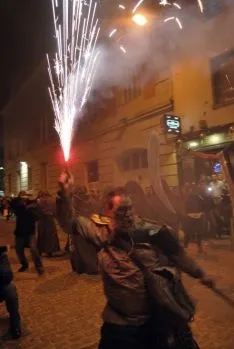 Imagen de la noche de Las Ámimas 2016. / SN