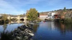 Las orillas del río a su paso por la capital. SN