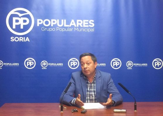 Adolfo Sainz, portavoz popular en el Ayuntamiento de Soria