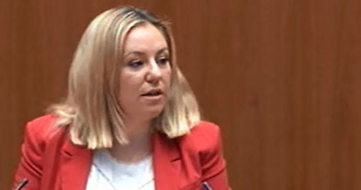 La procuradora de C´s Belén Rosado. 