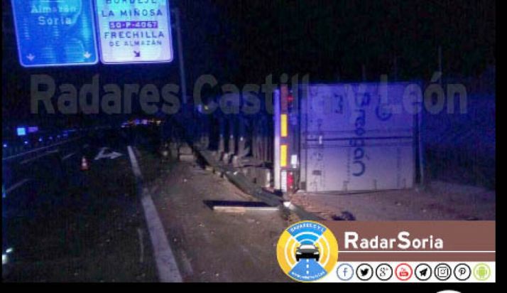 Imagen del siniestro./RadaresCyL