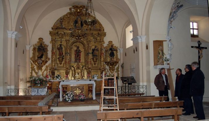 Visita institucional este miércoles al templo./Dip.