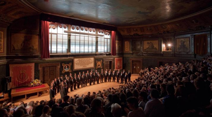 La agrupación madrileña en un concierto.