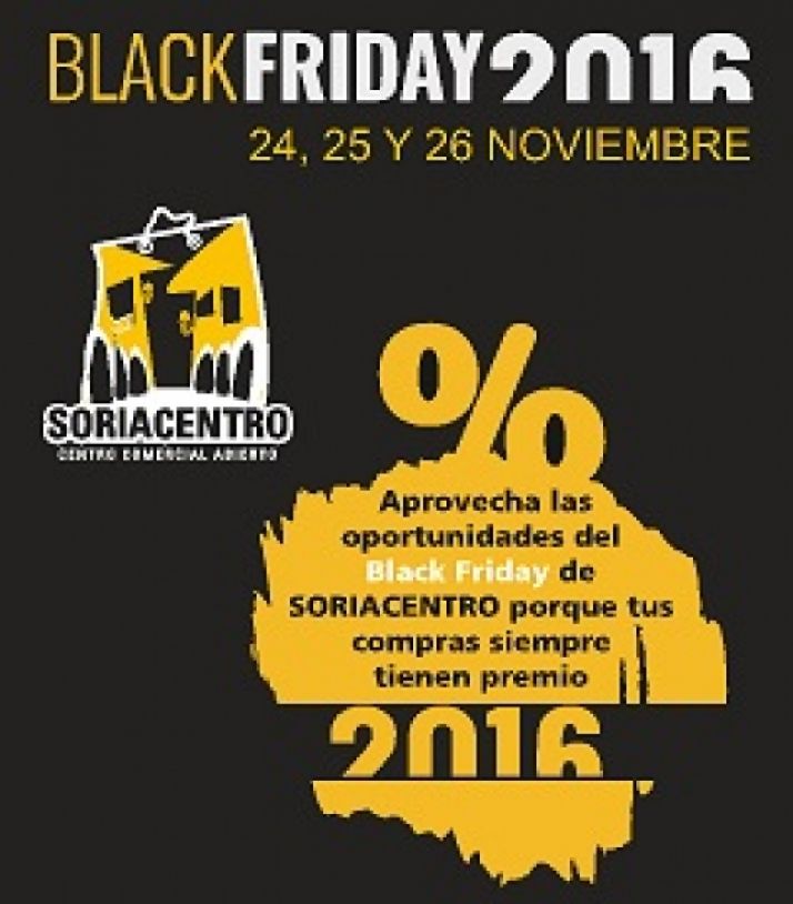 El Black Friday ofrecerá descuentos en más de 40 establecimientos de Soriacentro