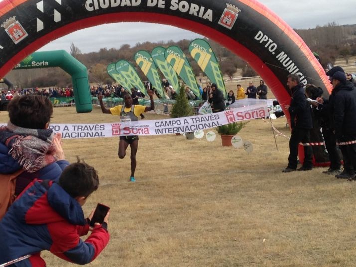 Toroitich llegando a meta. /ANOC