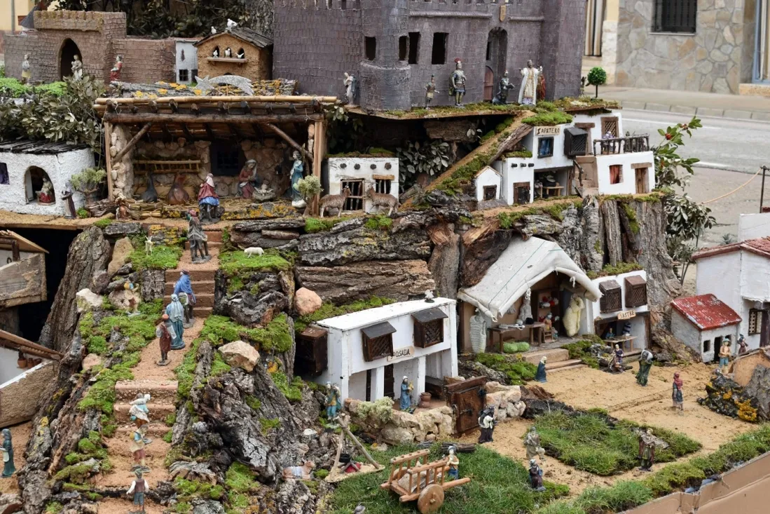 Una de las imágnes del belén.
