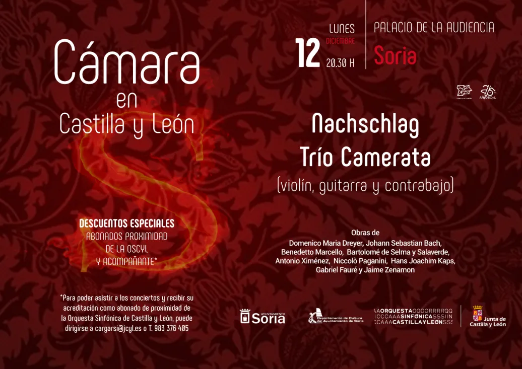 Cartel del concierto