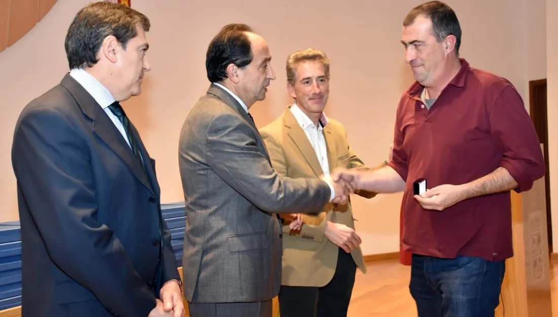 Uno de los empleados distinguidos./Jta