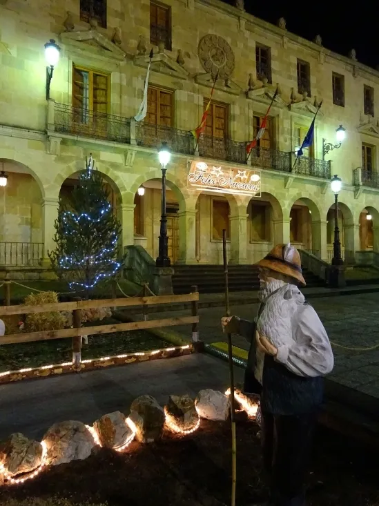 Las luces de Navidad en la capital. SN