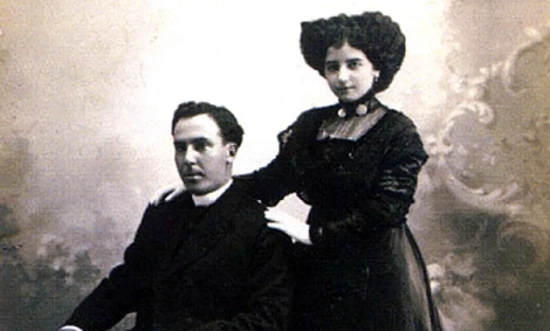 El matrimonio en una imagen de archivo. 