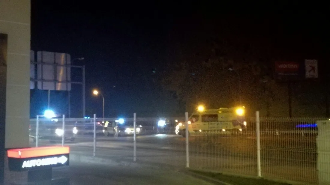 Guardia Civil y dotación médica en el lugar del atropello. /SN