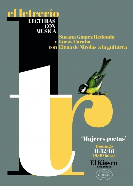Cartel del acto/ LOLA GÓMEZ