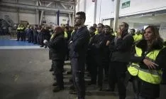 Imagen de la celebración en la factoría agredeña este martes./SN