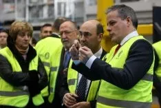 Imagen de la celebración en la factoría agredeña este martes./SN