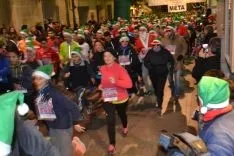 Imagen de la carrera navideña. /SN