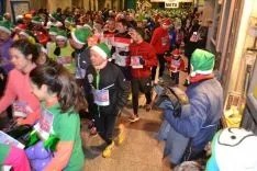 Imagen de la carrera navideña. /SN