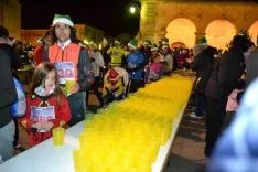 Imágenes de los corredores tras la carrera. / SN