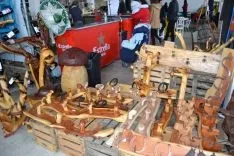 Mercado de Navidad de El Hueco. /SN