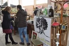 Mercado de Navidad de El Hueco. /SN