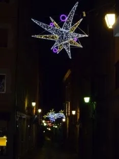 Las luces de Navidad en la capital. SN