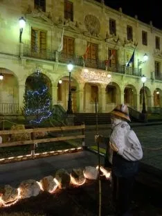 Las luces de Navidad en la capital. SN