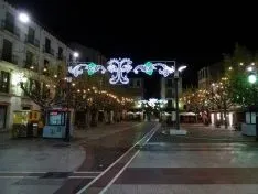 Las luces de Navidad en la capital. SN