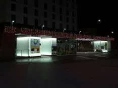 Las luces de Navidad en la capital. SN