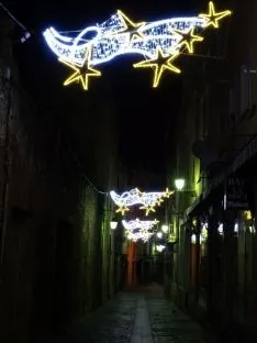 Las luces de Navidad en la capital. SN