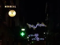 Las luces de Navidad en la capital. SN