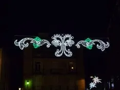 Las luces de Navidad en la capital. SN
