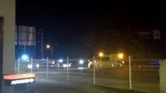 Guardia Civil y dotación médica en el lugar del atropello. /SN