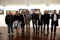Inauguración de la exposición. /Junta