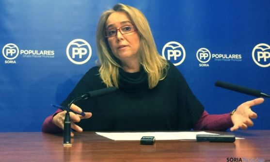 La concejal del PP María José Fuentes./SN