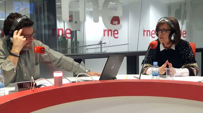 Mar Angulo, en RNE.