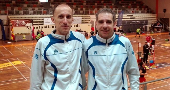 Acero (dcha.) y Martínez en Toledo.