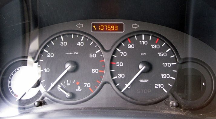 Uno de los odómetros manipulados según la Guardia Civil./GC