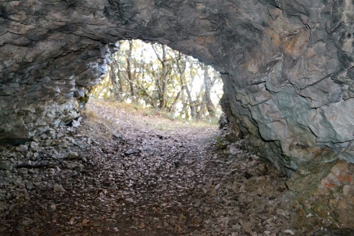 Cueva del Asno en Los Rabanos.