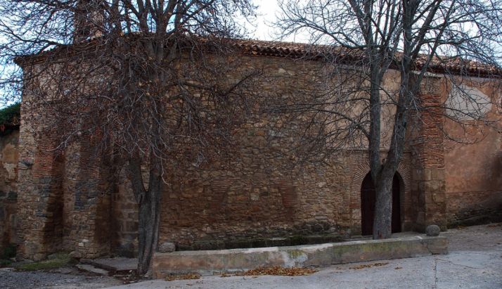 imagen de la ermita del Barrio, en Ágreda.