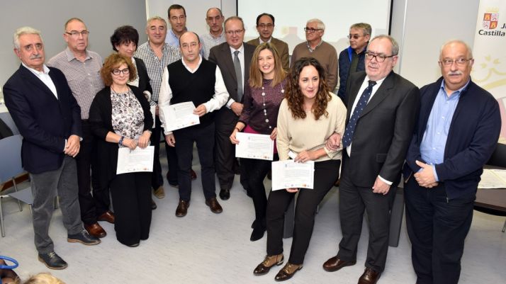 Imagen de los reconcomimientos este miércoles./Jta.