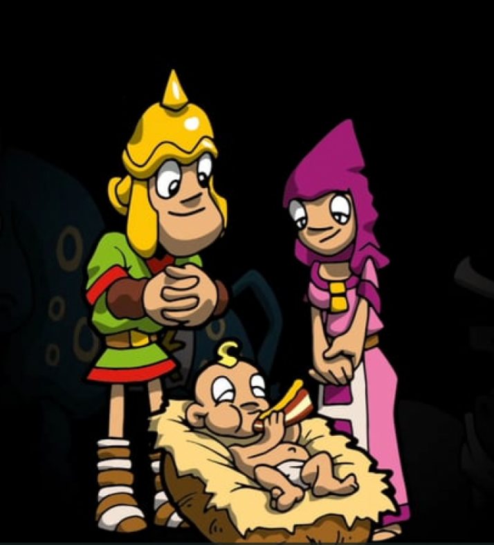 Imagen de la felicitación/ NUMANGUERRIX